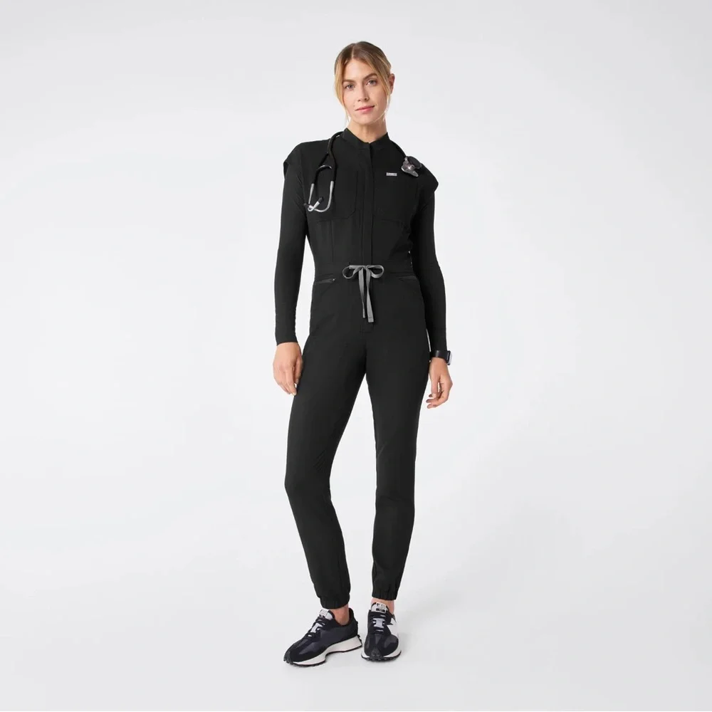 Figs Black Utility Jumpsuit (Regular) - Picture 9 of 9
